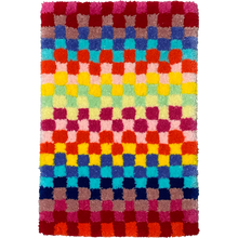 Load image into Gallery viewer, Prismatic Checkered Rug
